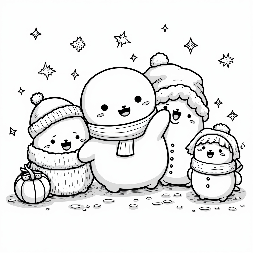 Sumikko Gurashi Coloring Pages - Page 5
