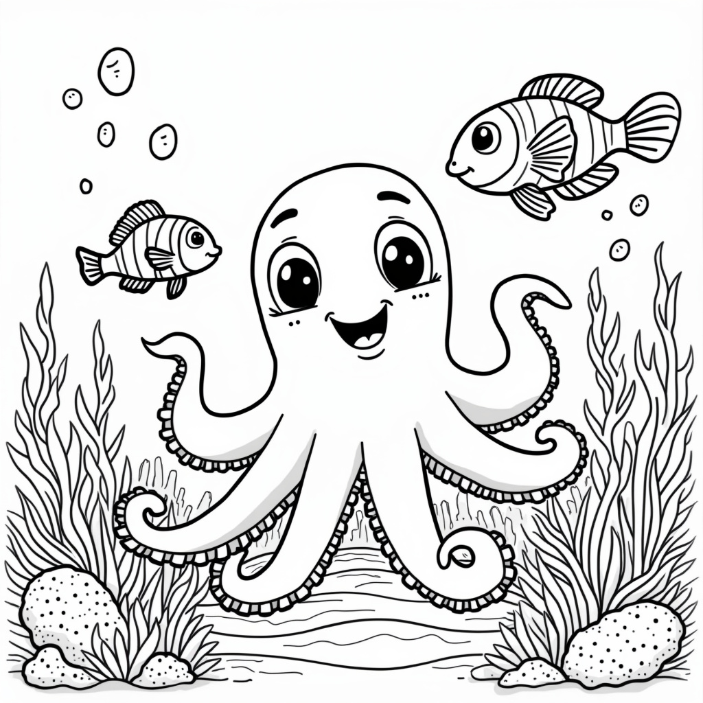 Summer Coloring Pages - Page 1