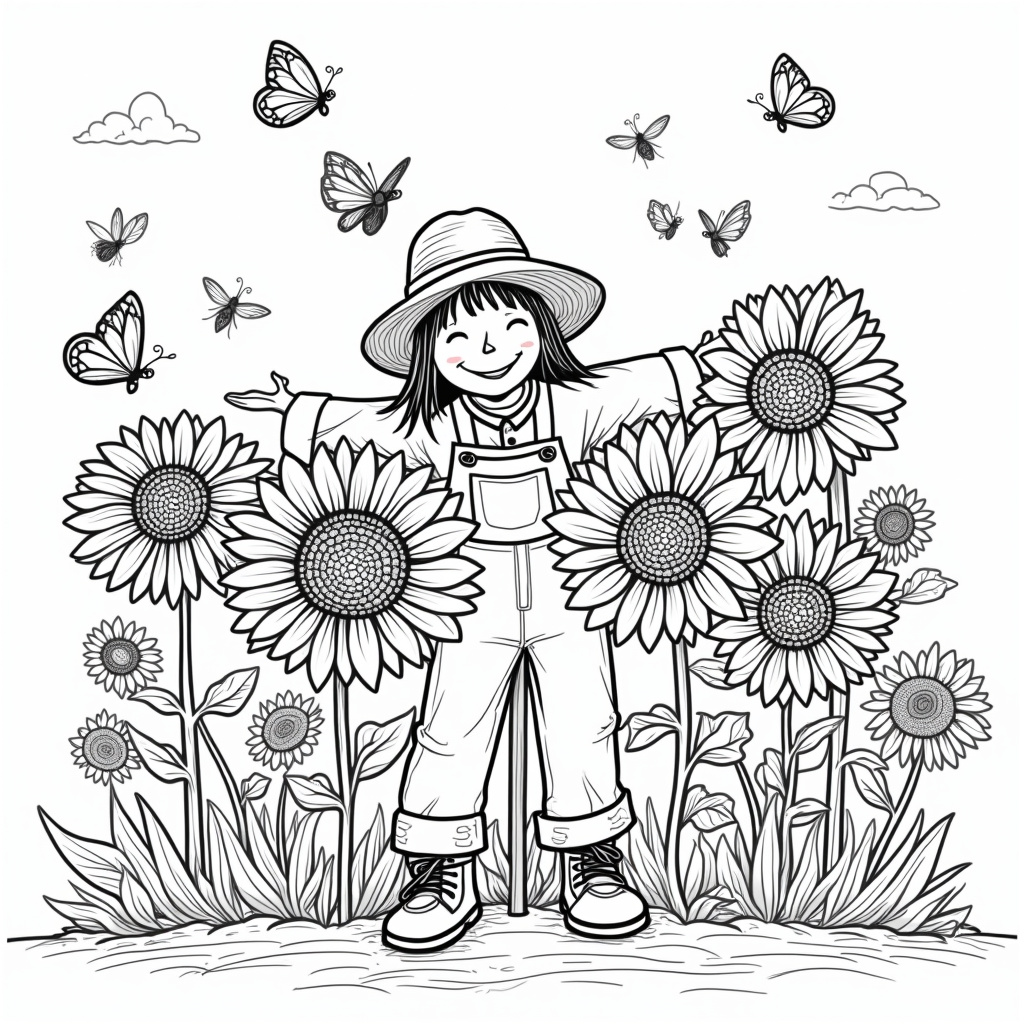Sun Coloring Pages - Page 4