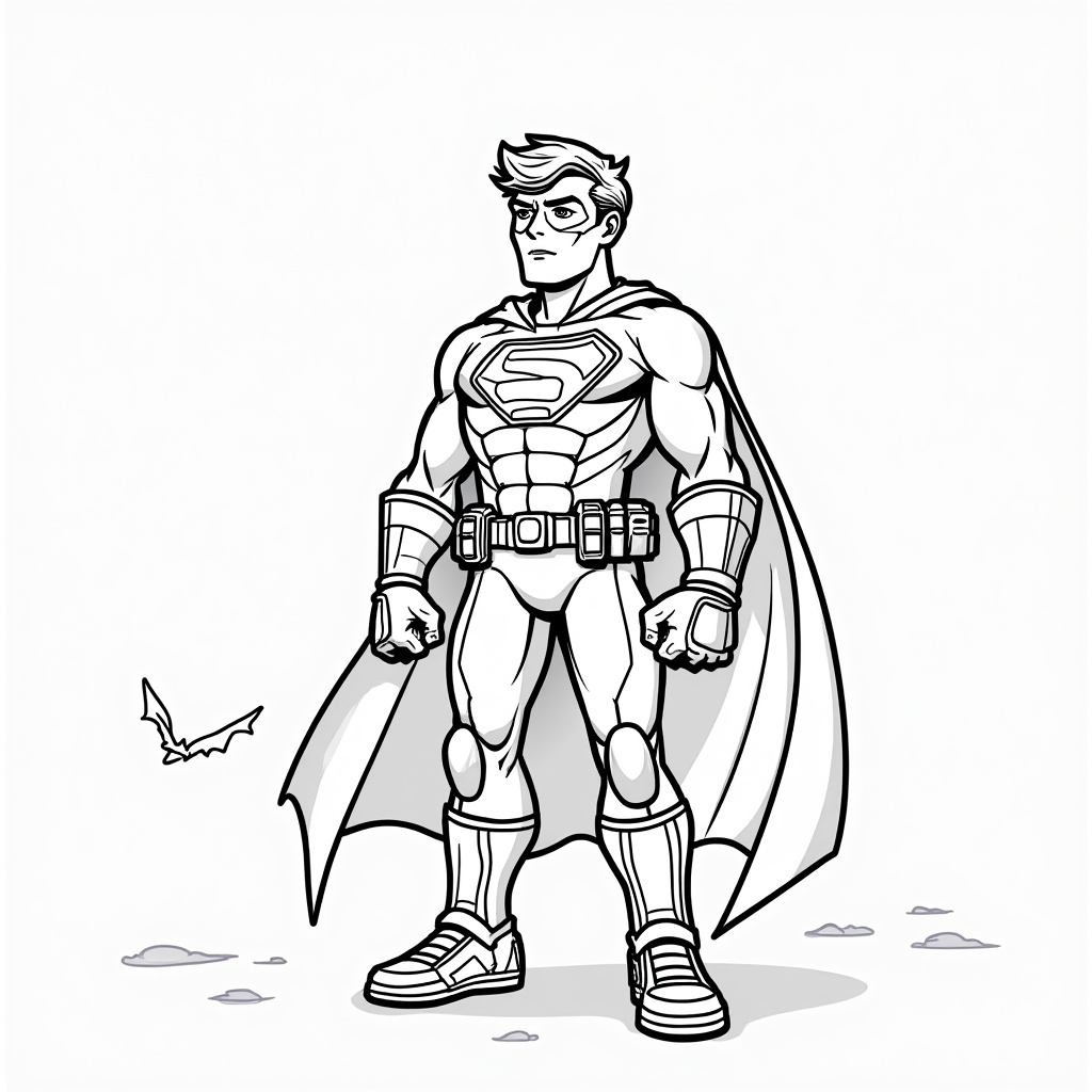 Superhero Coloring Pages - Page 4