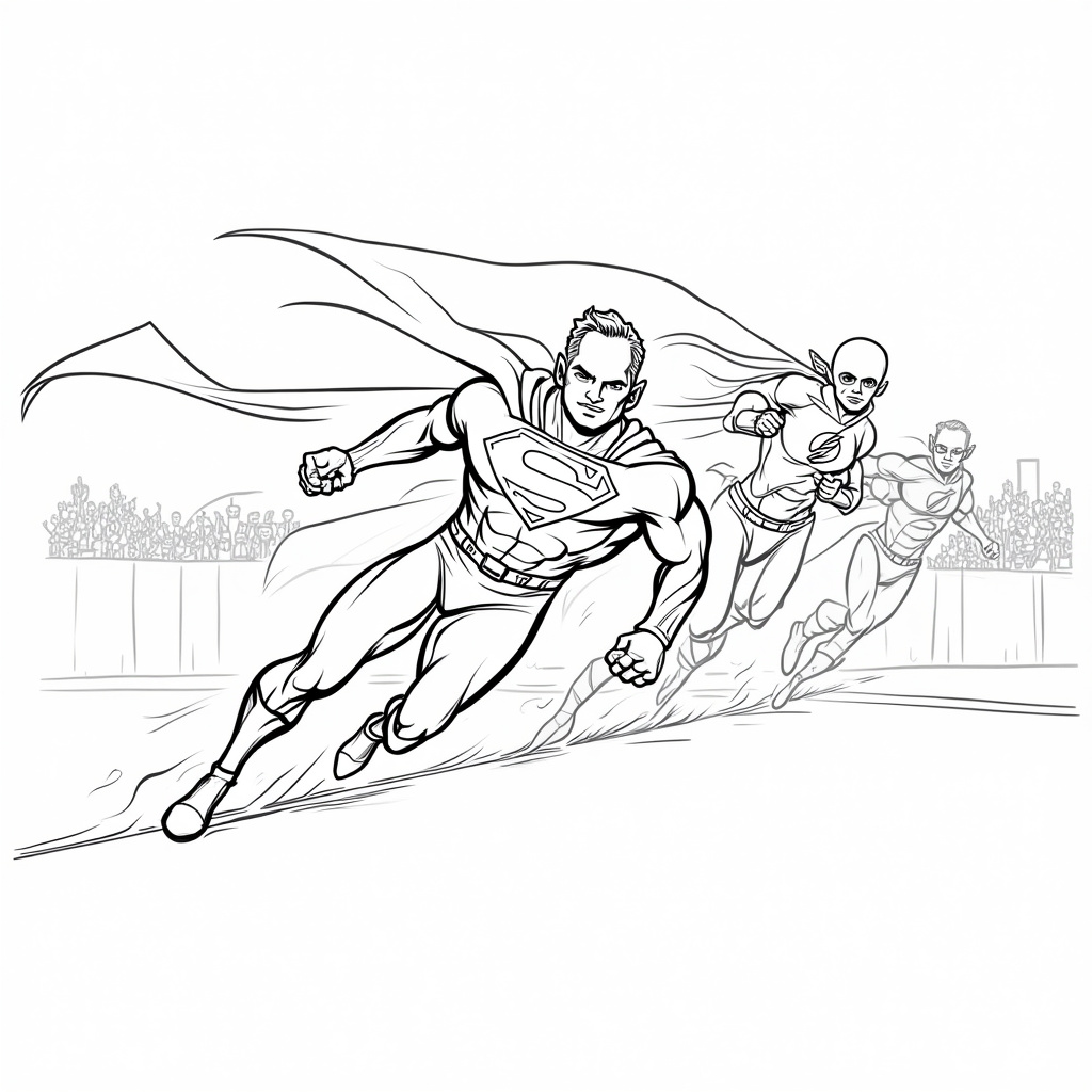 Superman Coloring Pages - Page 3
