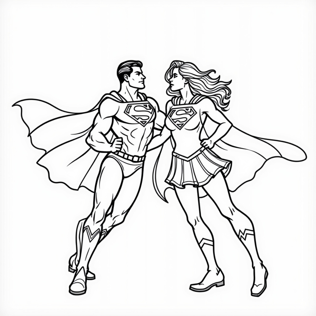 Superman Coloring Pages - Page 5