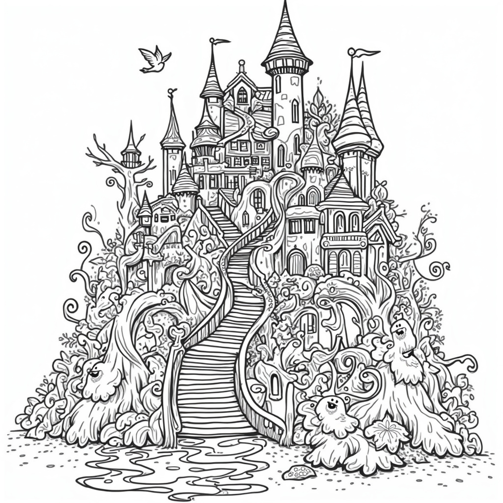 Tangled Coloring Pages - Page 5