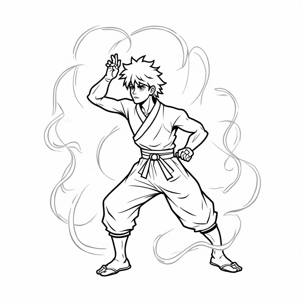 Tanjiro Coloring Pages - Page 5