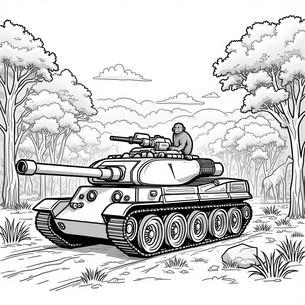 Tank Coloring Pages - Page 2