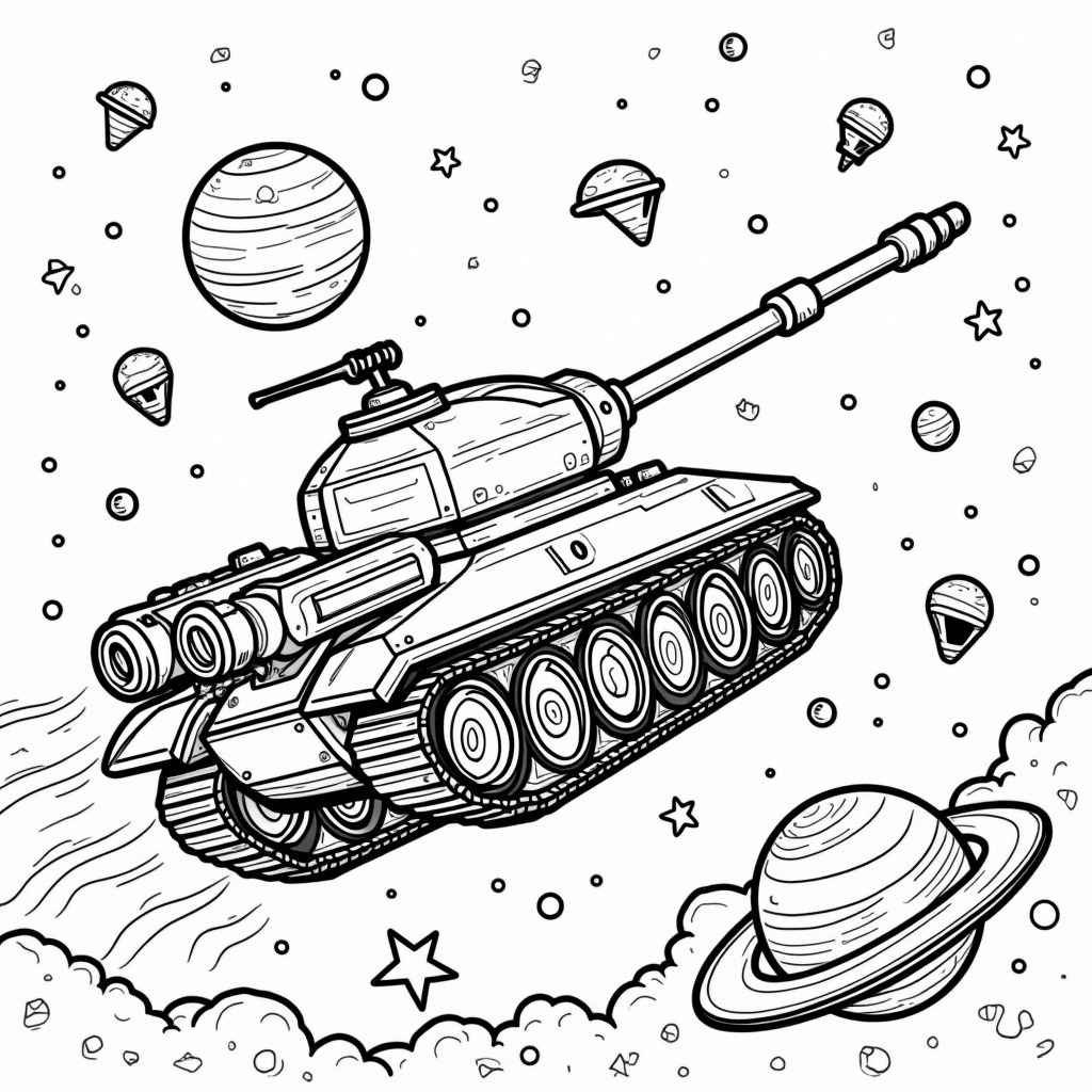 Tank Coloring Pages - Page 3