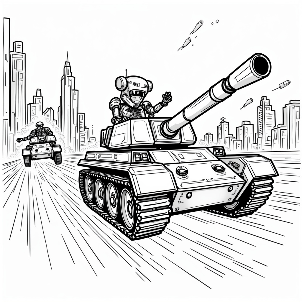 Tank Coloring Pages - Page 5