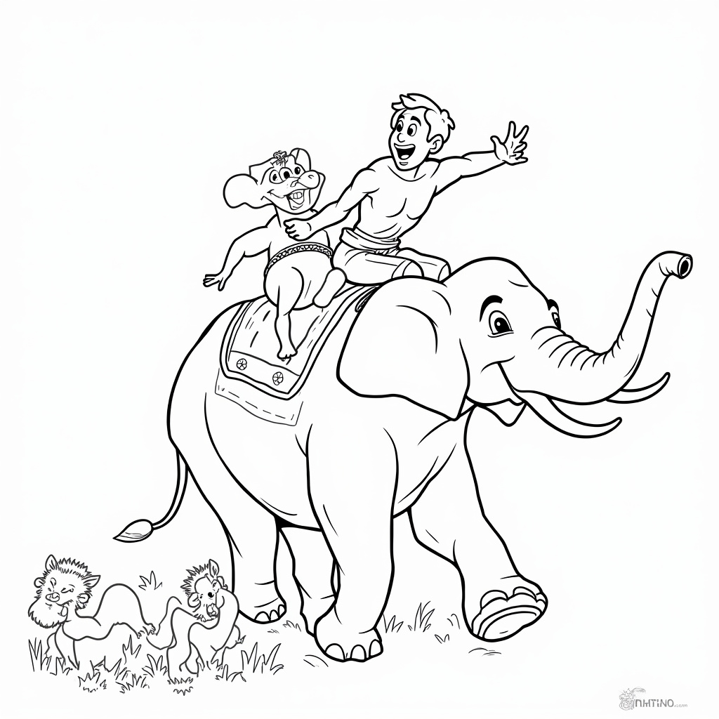 Tarzan Coloring Pages - Page 3