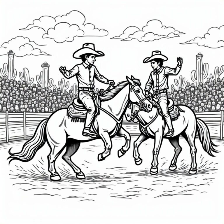 Texas Coloring Pages - Page 1