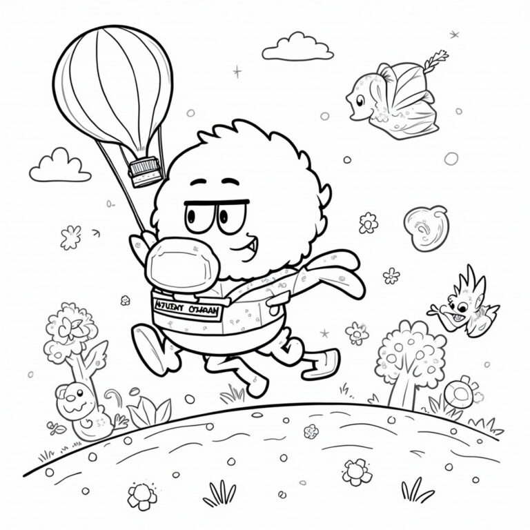 The Amazing World Of Gumball Coloring Pages - Page 1