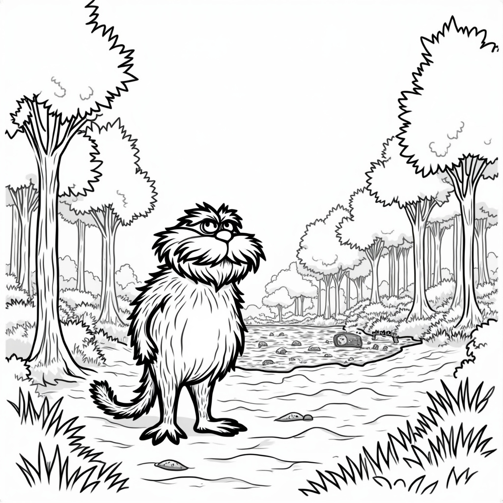 The Lorax Coloring Pages - Page 5