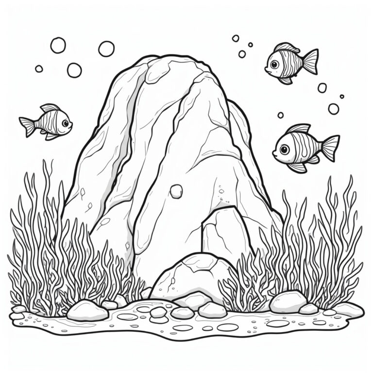 The Rock Coloring Pages - Page 1
