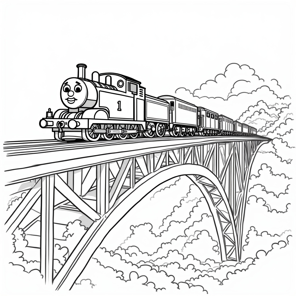Thomas And Friends Coloring Pages - Page 4