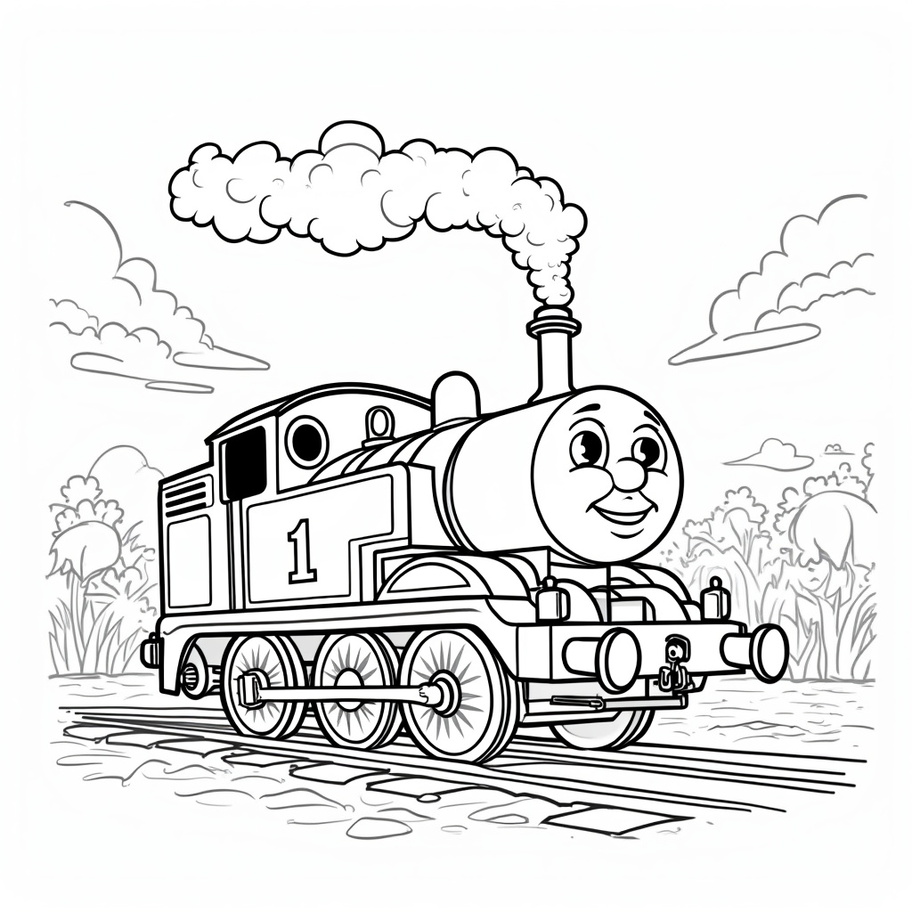 Thomas And Friends Coloring Pages - Page 5
