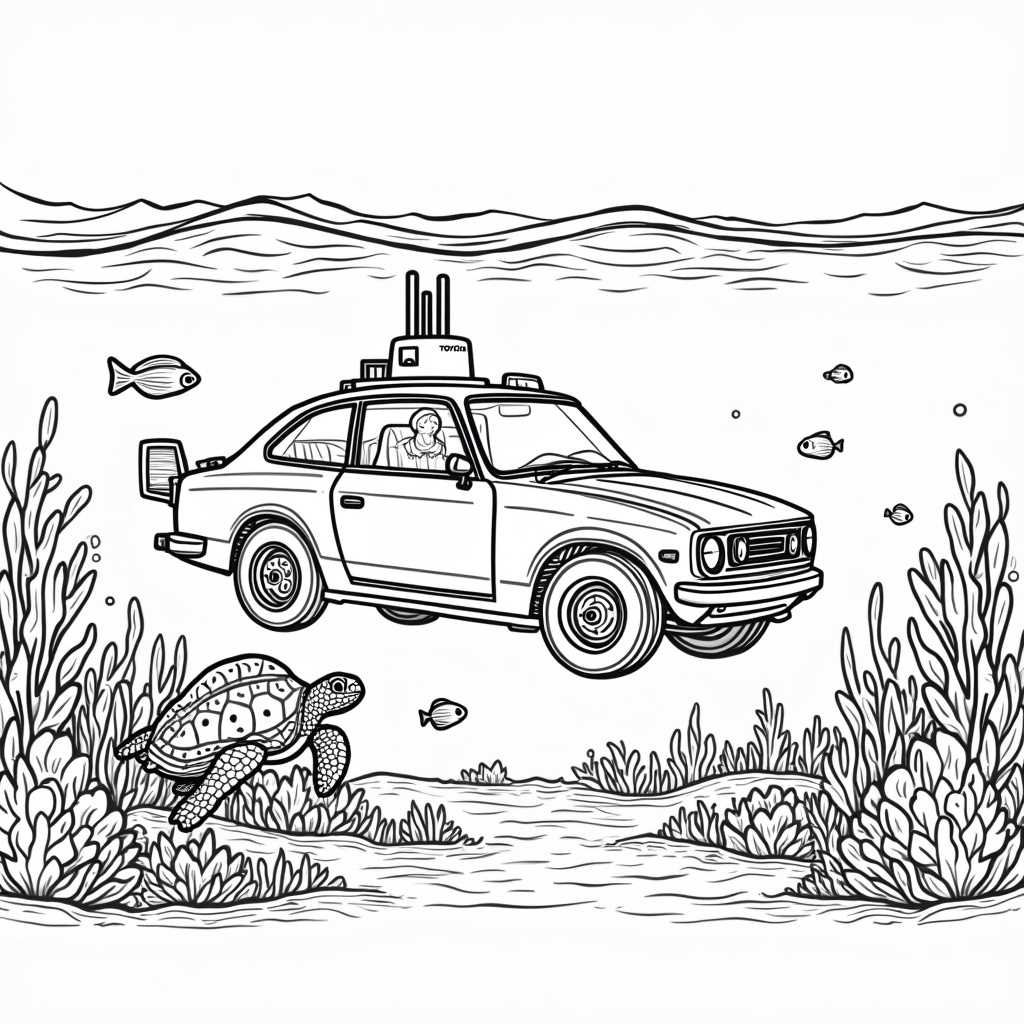 Toyota Coloring Pages - Page 4