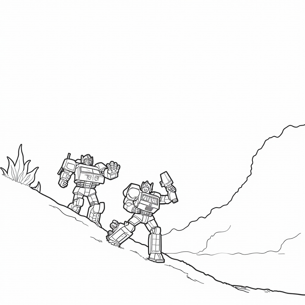 Transformers Coloring Pages - Page 2
