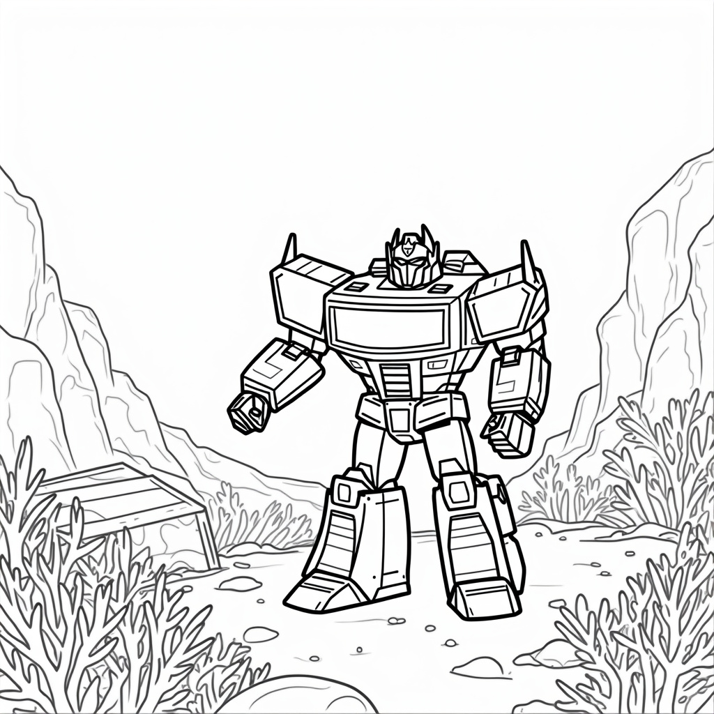 Transformers Coloring Pages - Page 3