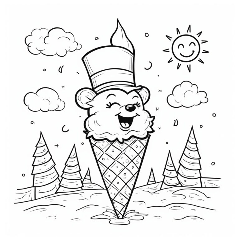 Tuxedo Sam Coloring Pages - Page 1