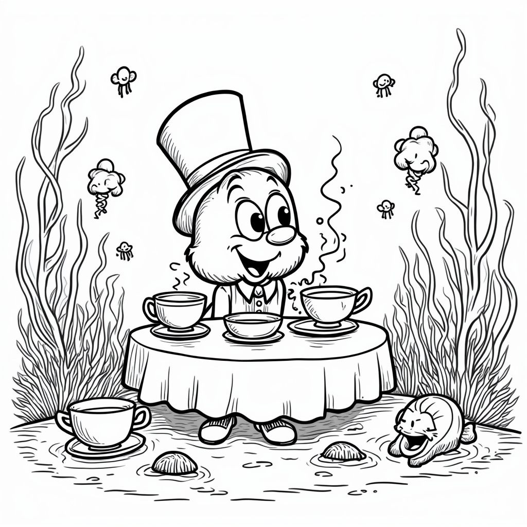 Tuxedo Sam Coloring Pages - Page 2