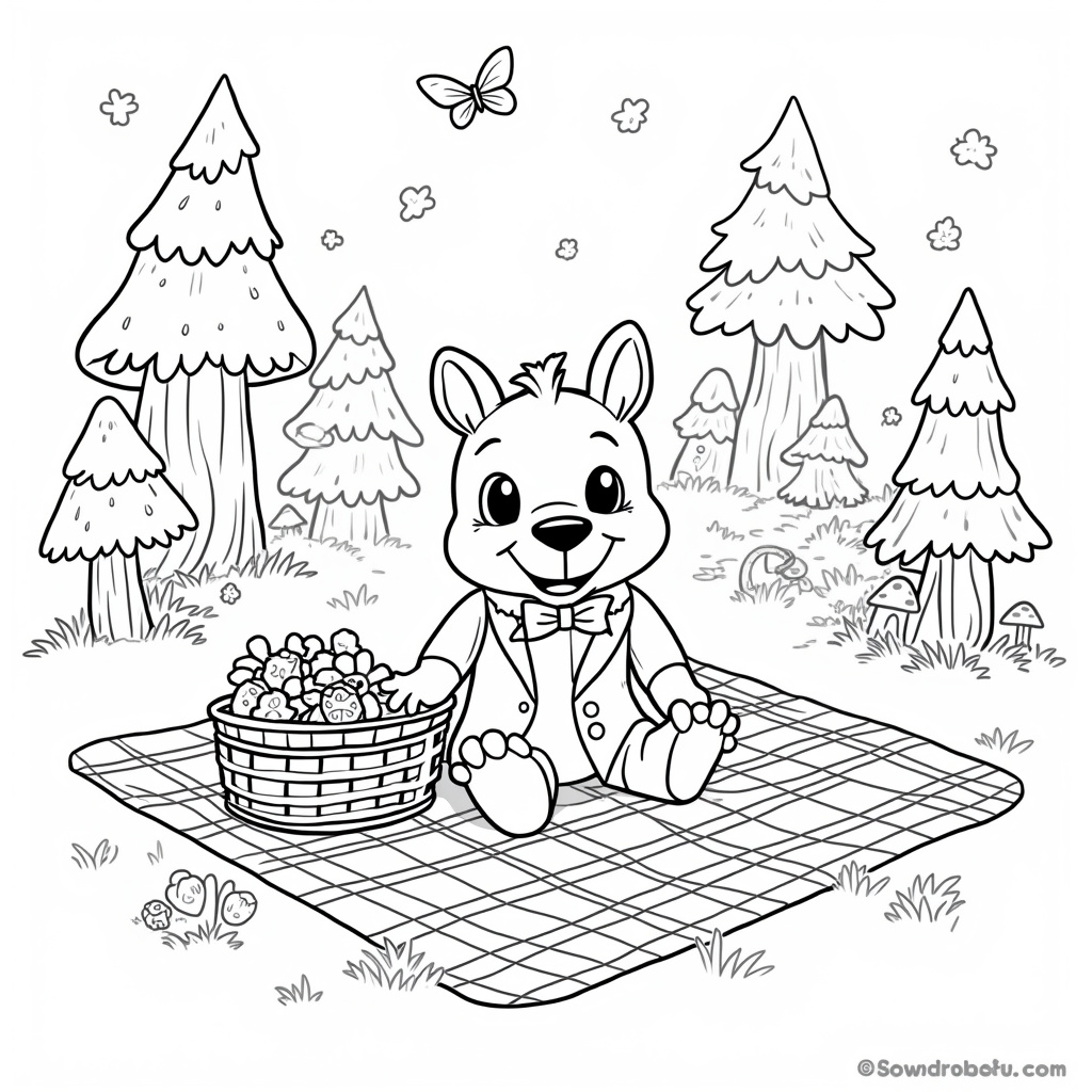 Tuxedo Sam Coloring Pages - Page 5