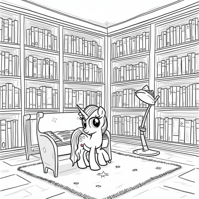 Twilight Sparkle Coloring Pages - Page 1