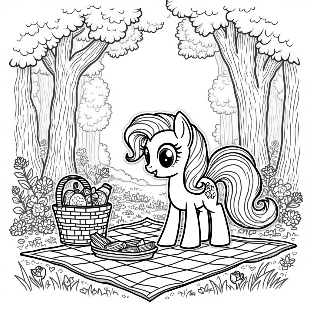 Twilight Sparkle Coloring Pages - Page 4