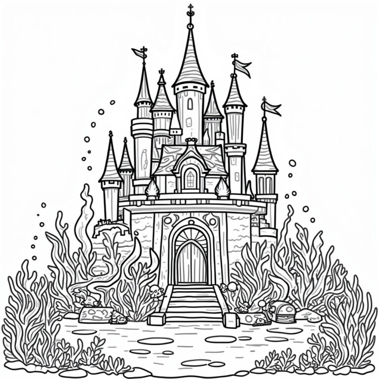 Ursula Coloring Pages - Page 1