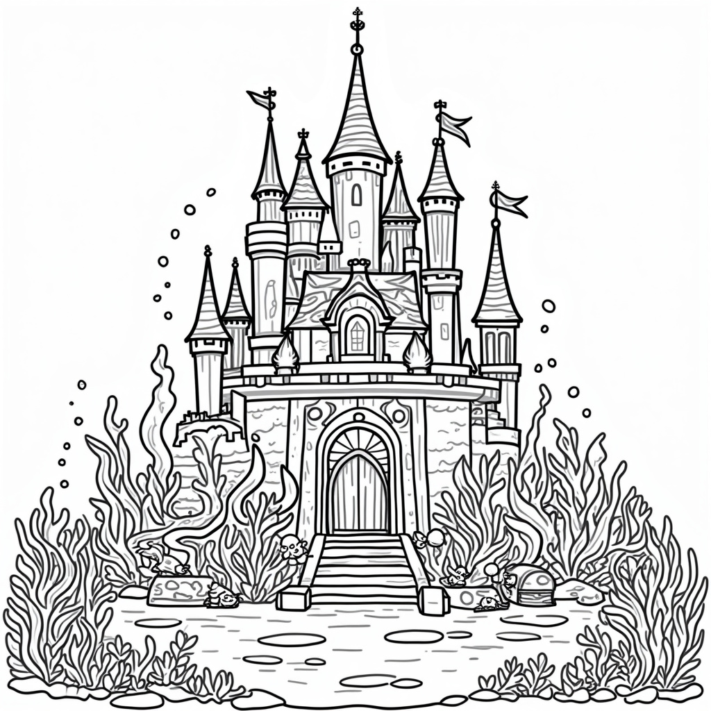 Ursula Coloring Pages - Page 1