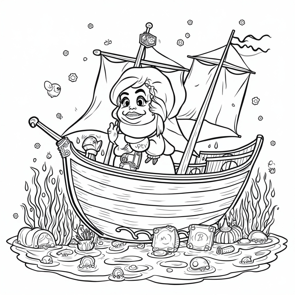 Ursula Coloring Pages - Page 4