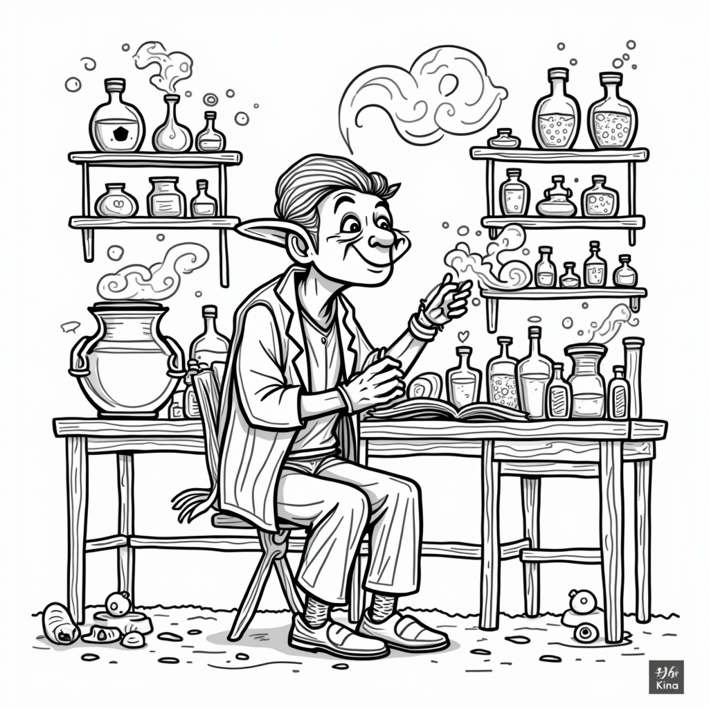Vampire Coloring Pages - Page 4