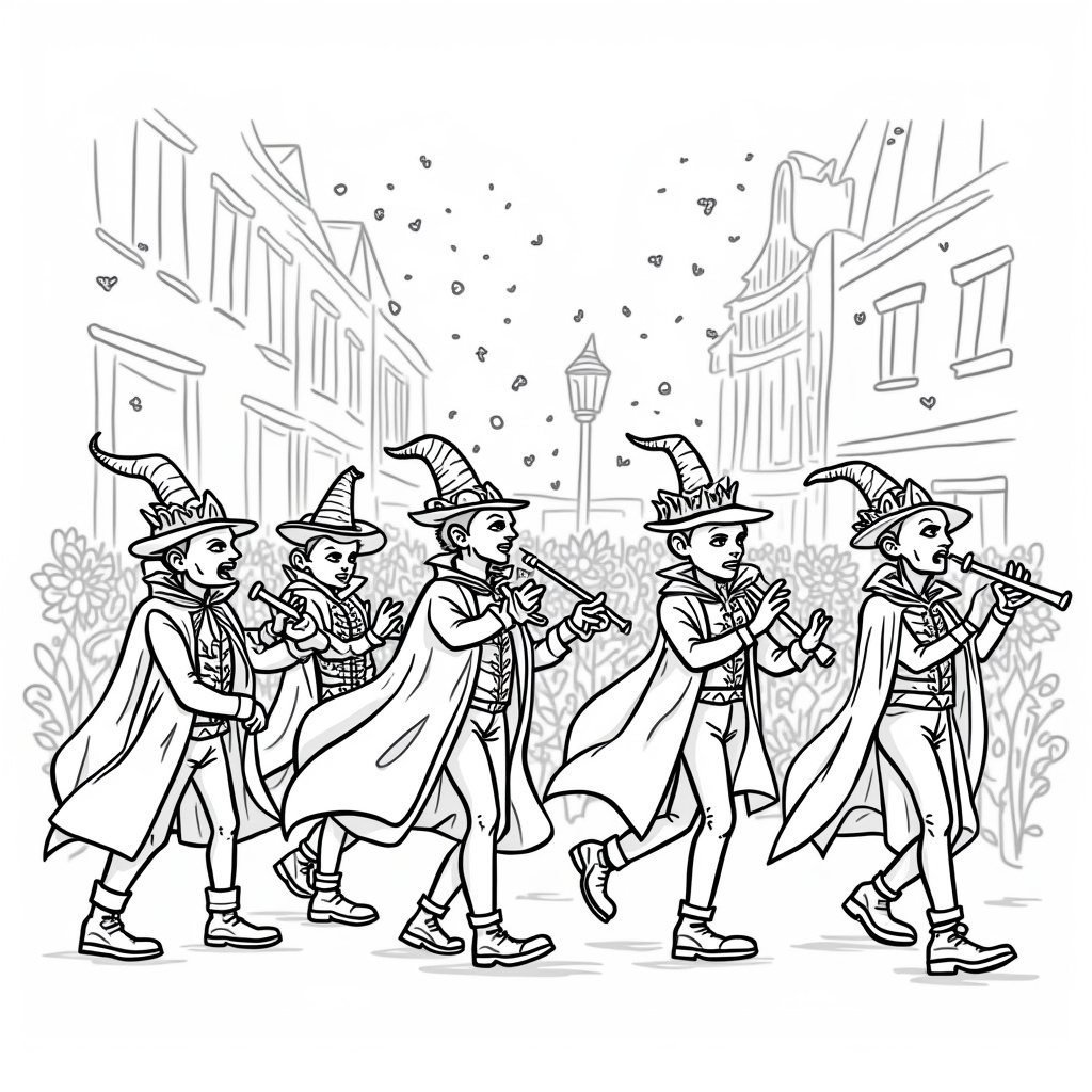 Vampire Coloring Pages - Page 5