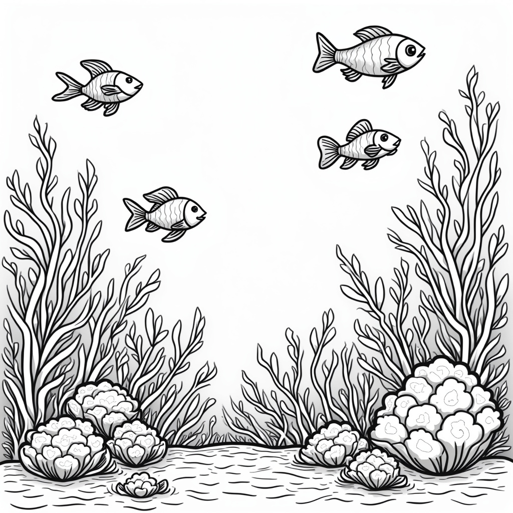 Vegetable Coloring Pages - Page 2