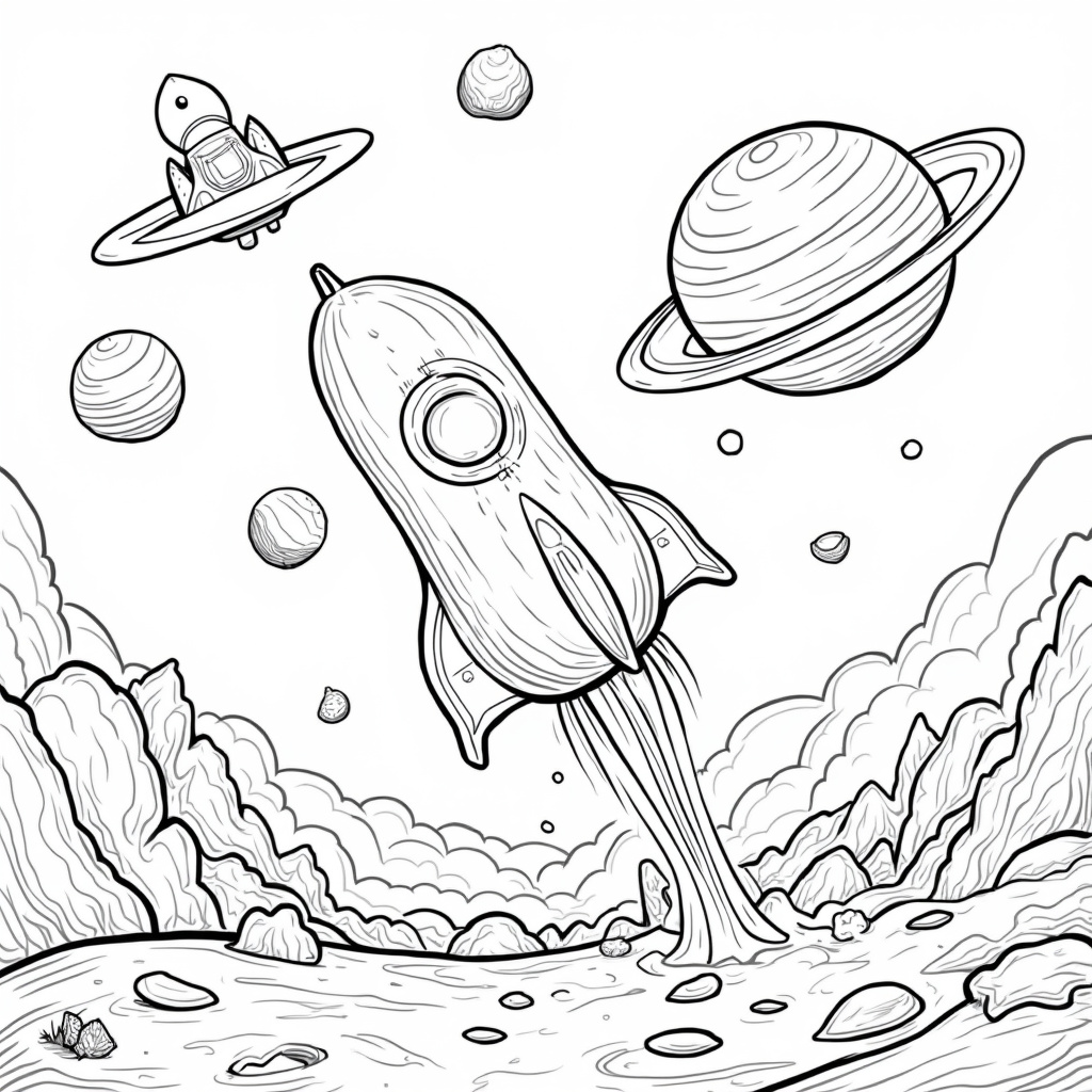 Vegetable Coloring Pages - Page 3