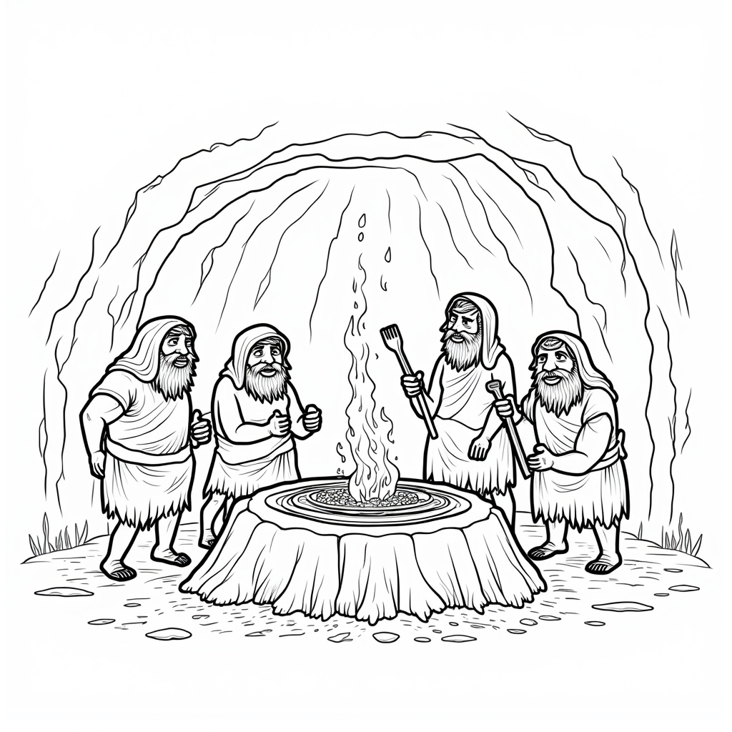 Volcano Coloring Pages - Page 2