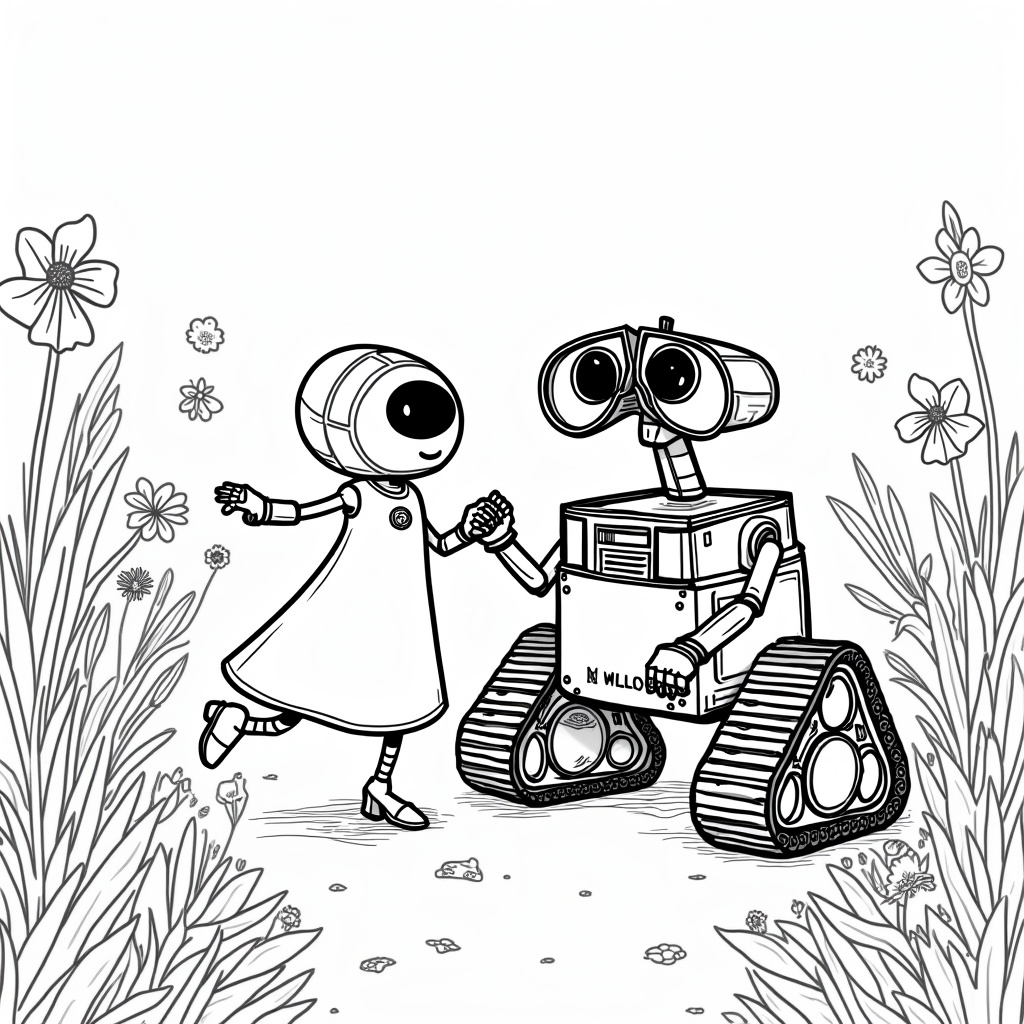 Wall-E Coloring Pages - Page 3