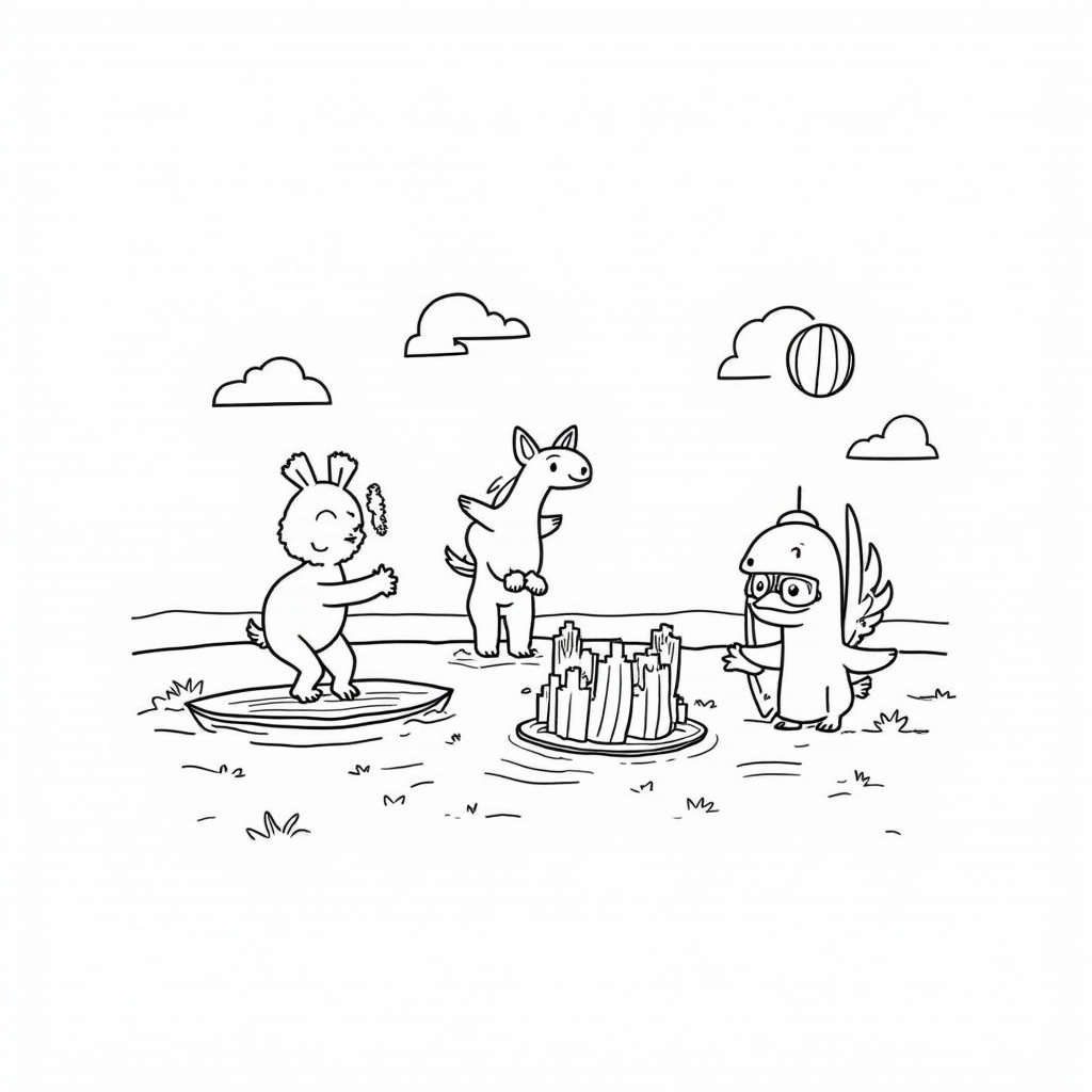 Watermelon Coloring Pages - Page 5