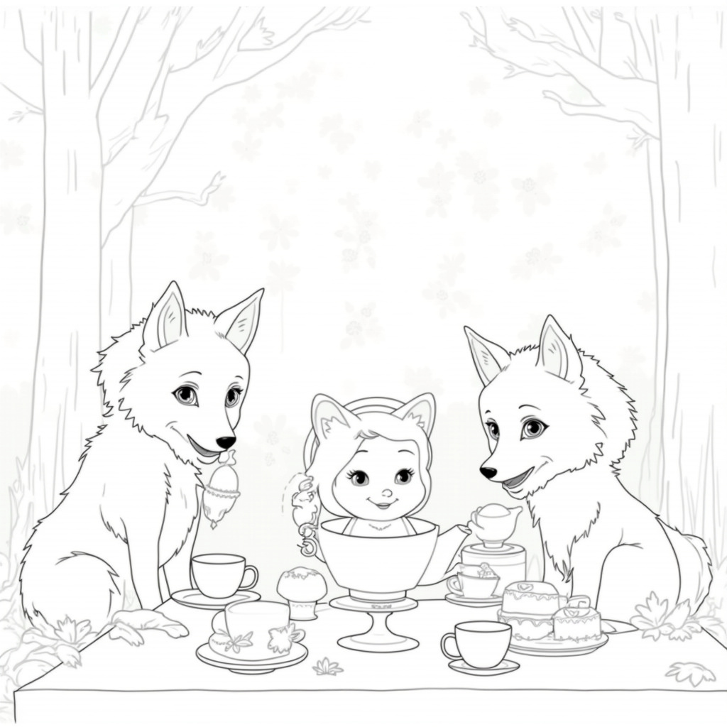 Werewolf Coloring Pages - Page 3