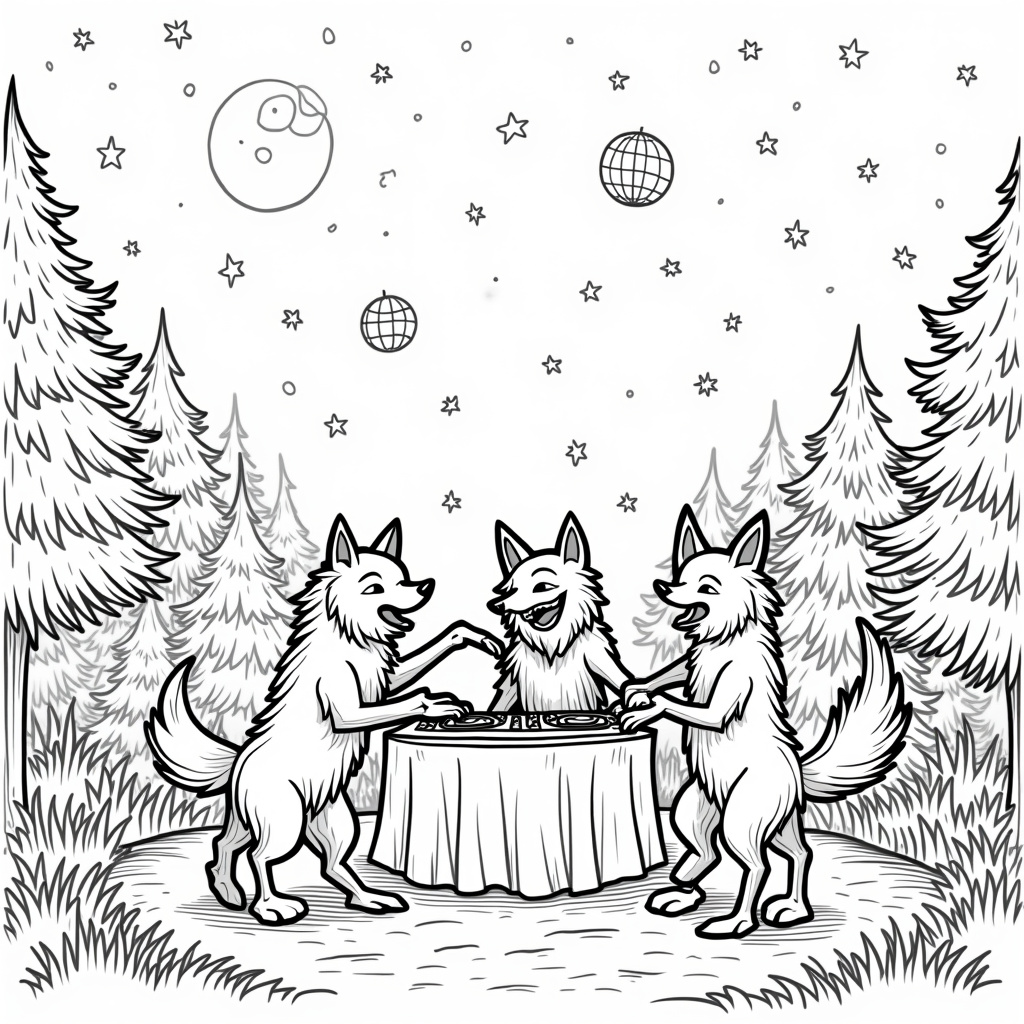 Werewolf Coloring Pages - Page 5