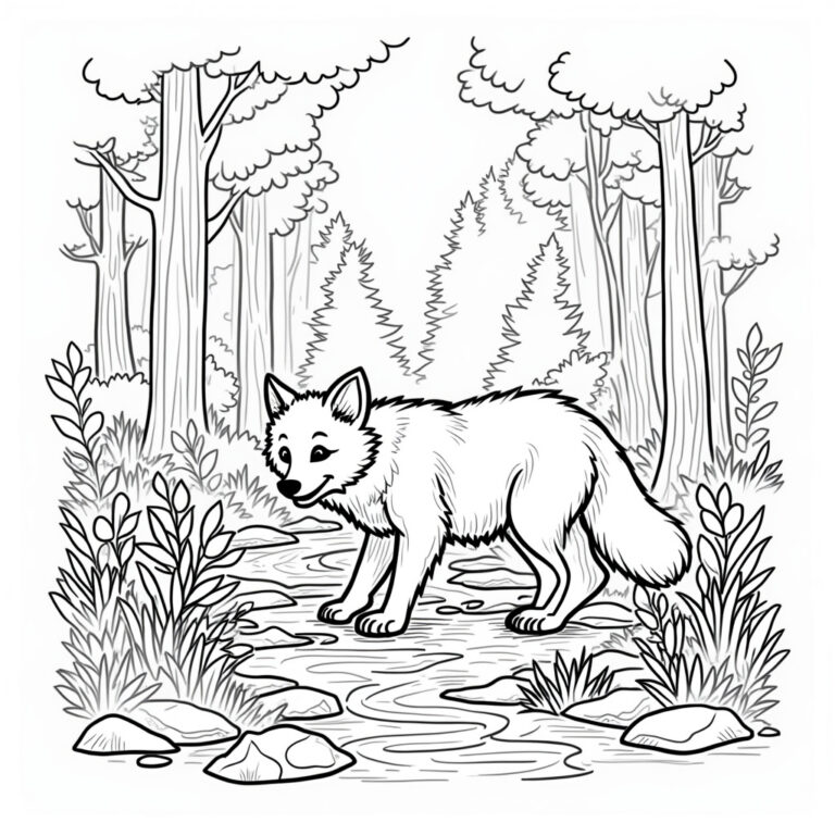 Wolverine Coloring Pages - Page 1