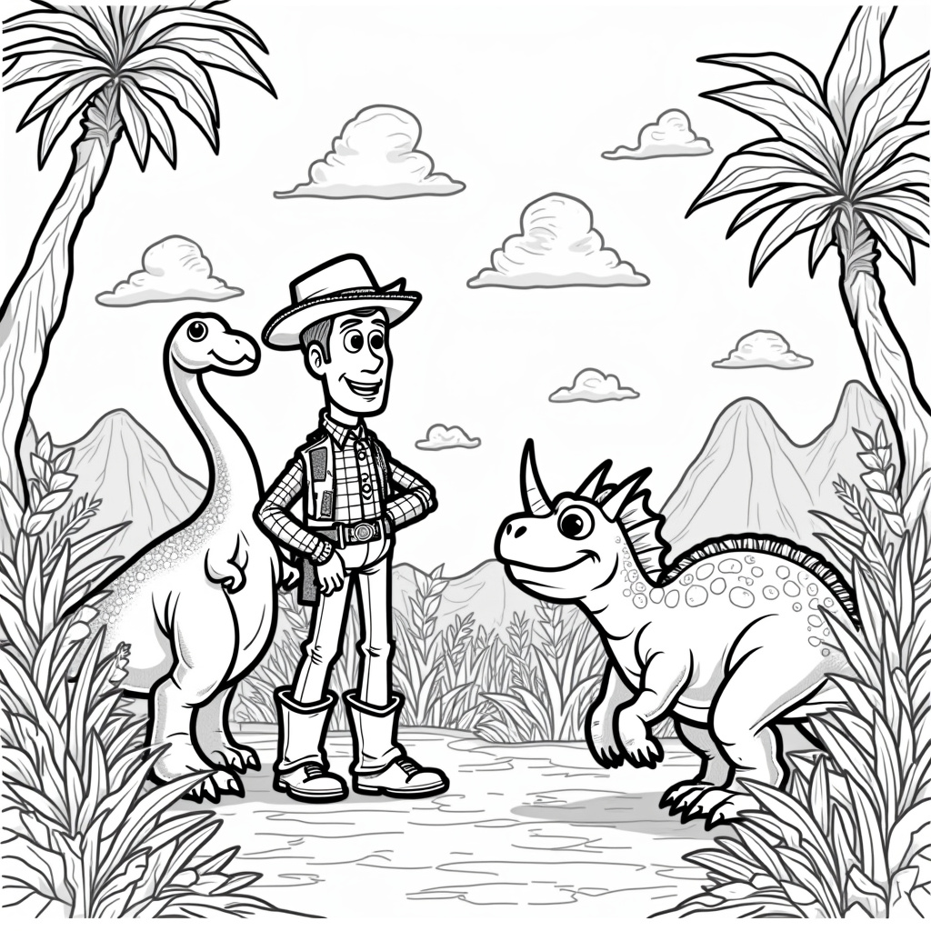 Woody Coloring Pages - Page 3