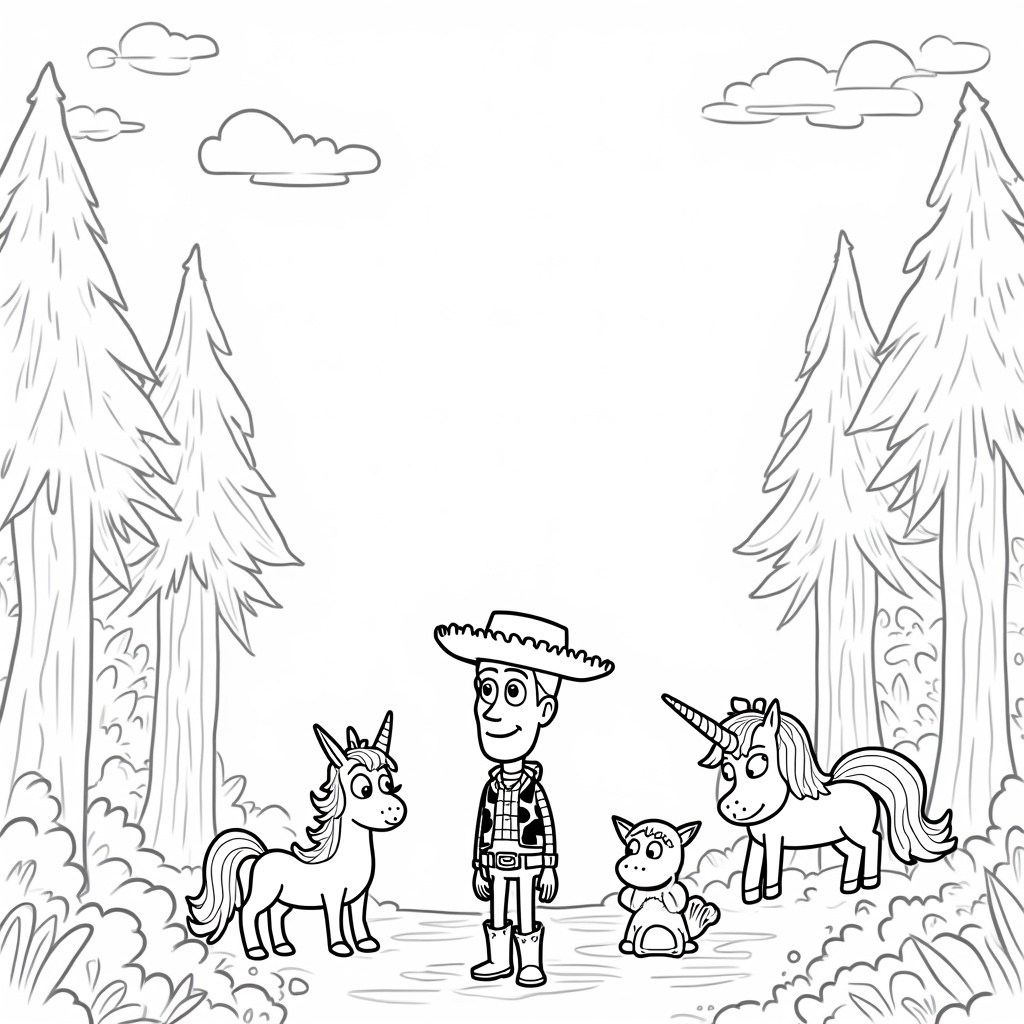 Woody Coloring Pages - Page 5