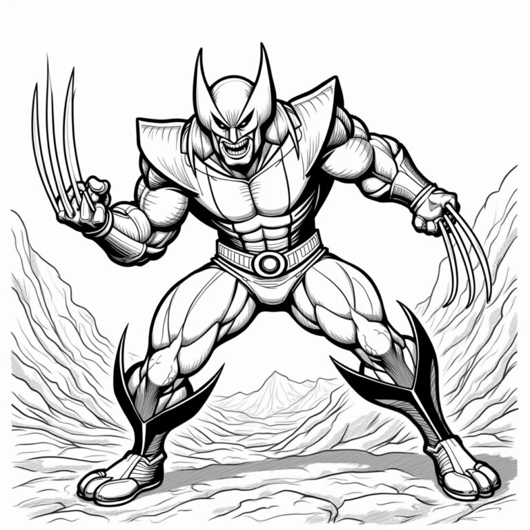 X-Men Coloring Pages - Page 1