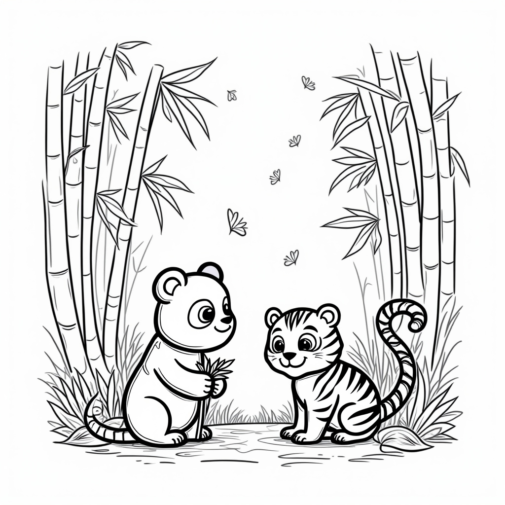 Yin & Yang Coloring Pages - Page 1