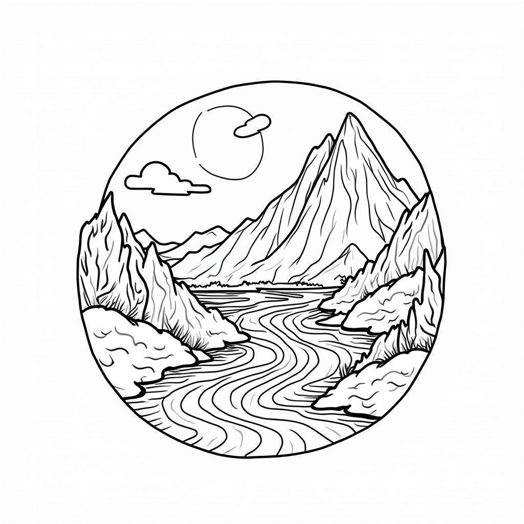 Yin & Yang Coloring Pages - Page 2