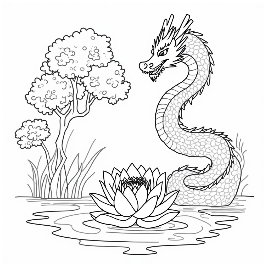 Yin & Yang Coloring Pages - Page 4
