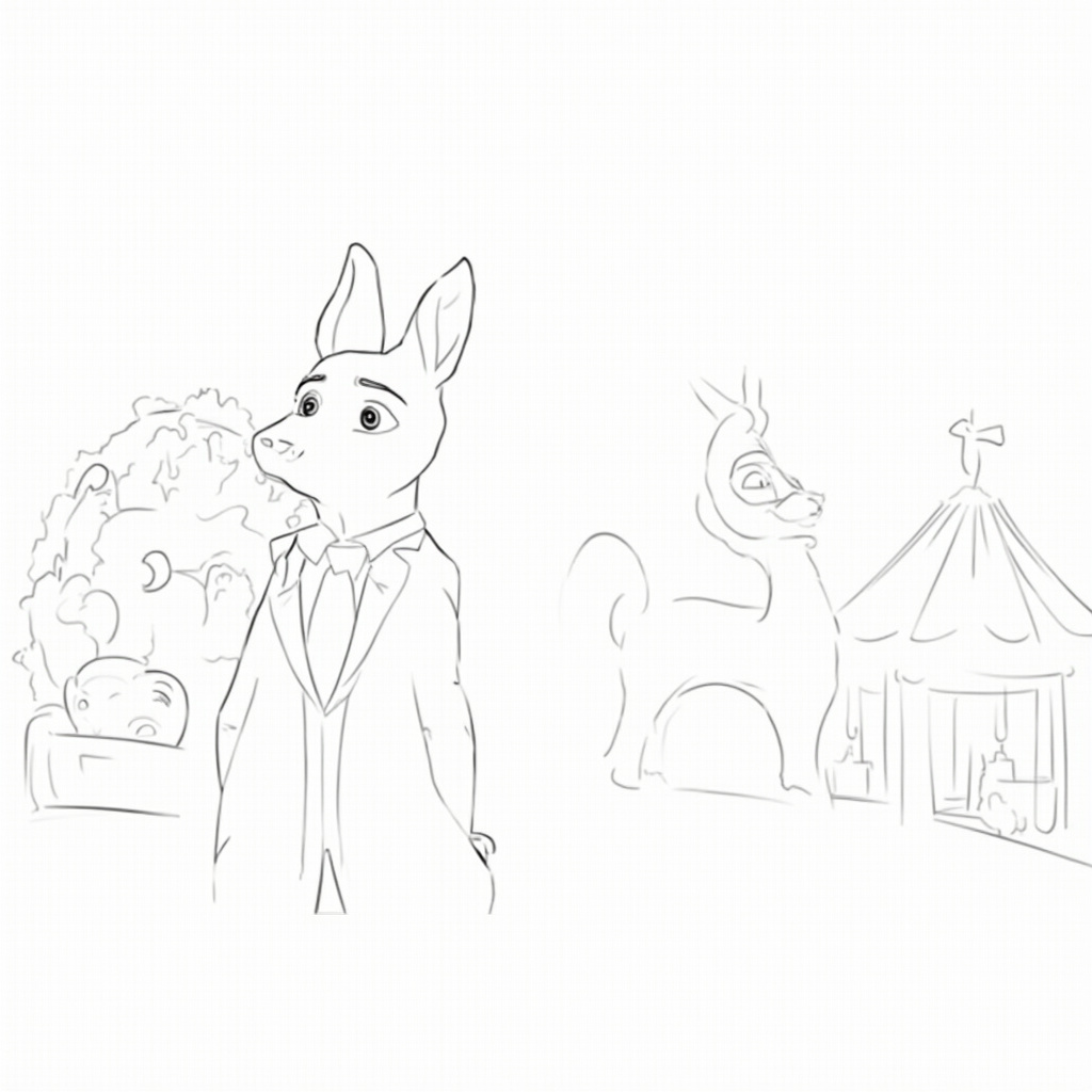 Zootopia Coloring Pages - Page 1